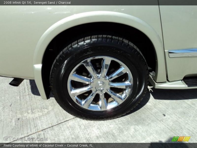 Serengeti Sand / Charcoal 2008 Infiniti QX 56