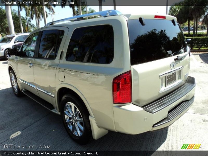 Serengeti Sand / Charcoal 2008 Infiniti QX 56