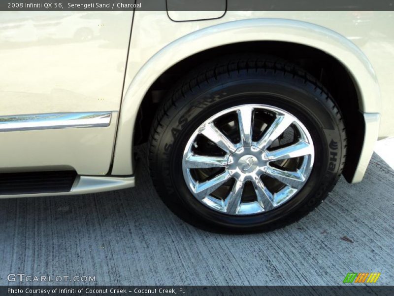 Serengeti Sand / Charcoal 2008 Infiniti QX 56