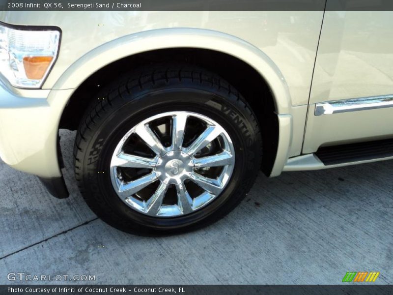 Serengeti Sand / Charcoal 2008 Infiniti QX 56