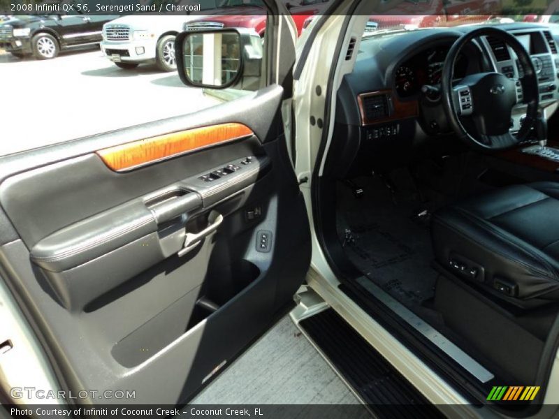 Serengeti Sand / Charcoal 2008 Infiniti QX 56