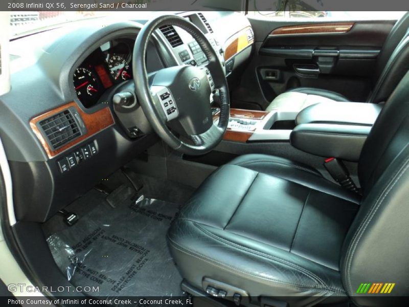 Serengeti Sand / Charcoal 2008 Infiniti QX 56