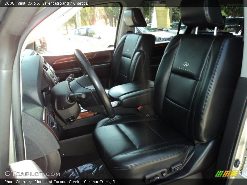 Serengeti Sand / Charcoal 2008 Infiniti QX 56