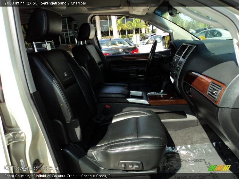 Serengeti Sand / Charcoal 2008 Infiniti QX 56