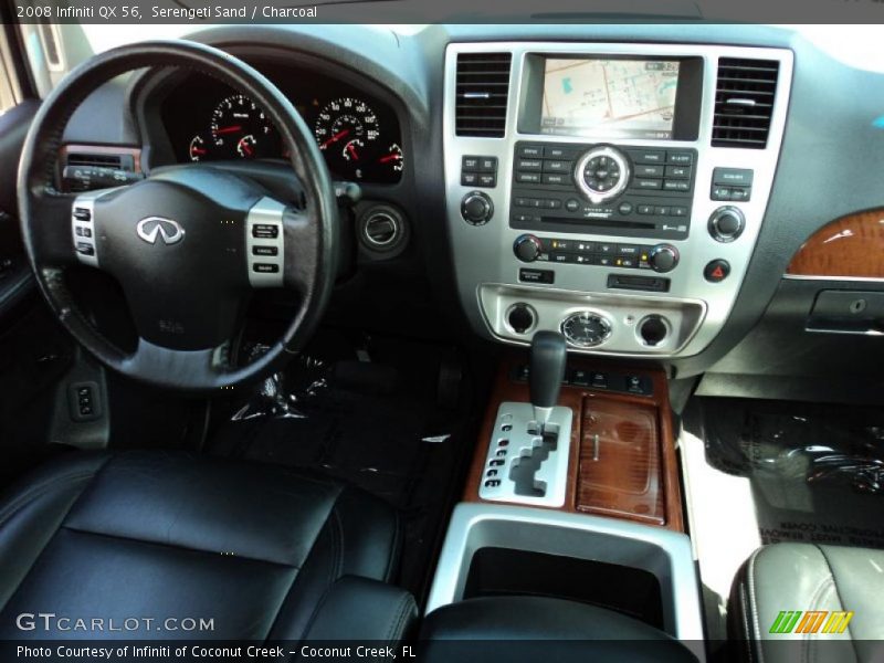 Serengeti Sand / Charcoal 2008 Infiniti QX 56