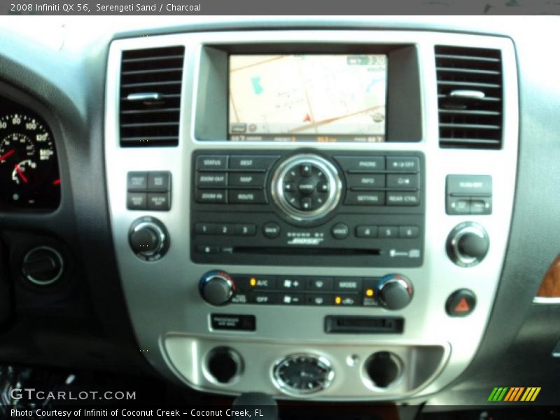 Serengeti Sand / Charcoal 2008 Infiniti QX 56