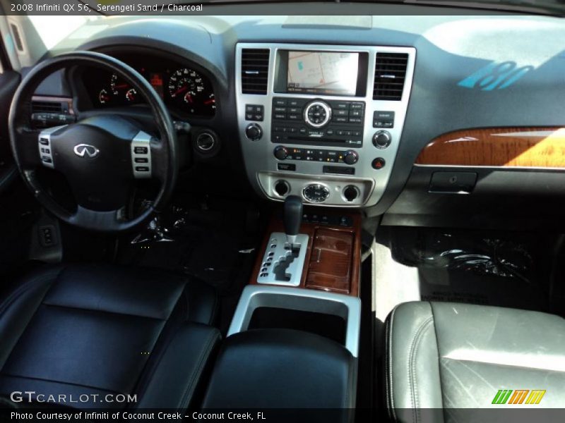 Serengeti Sand / Charcoal 2008 Infiniti QX 56