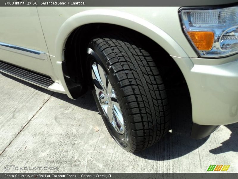 Serengeti Sand / Charcoal 2008 Infiniti QX 56