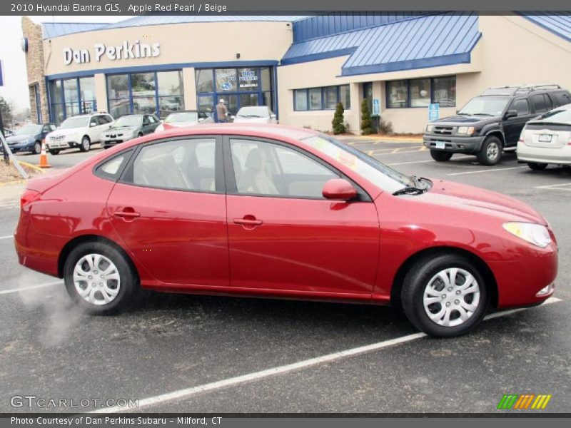 Apple Red Pearl / Beige 2010 Hyundai Elantra GLS