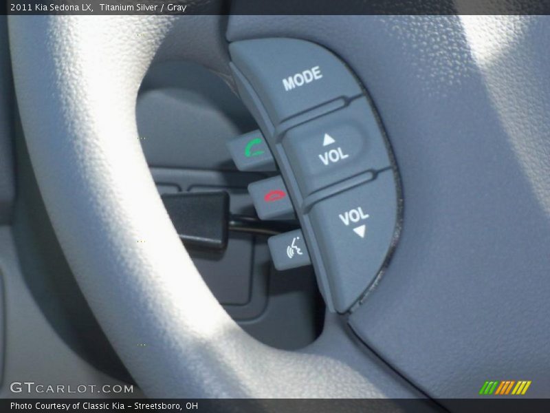 Titanium Silver / Gray 2011 Kia Sedona LX