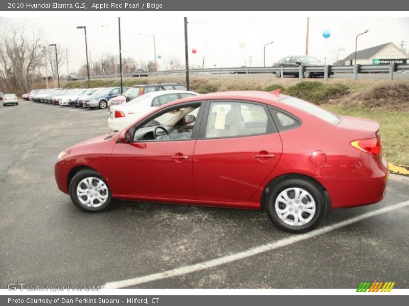 Apple Red Pearl / Beige 2010 Hyundai Elantra GLS