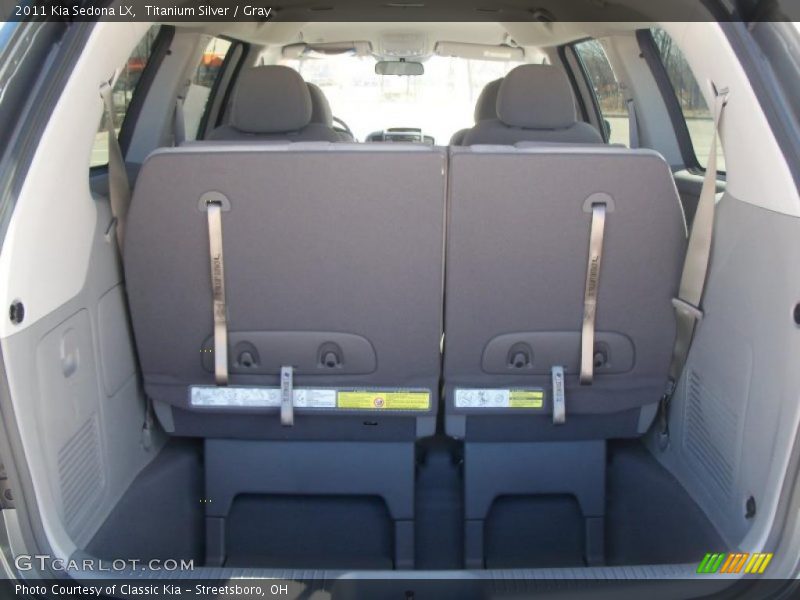 Titanium Silver / Gray 2011 Kia Sedona LX