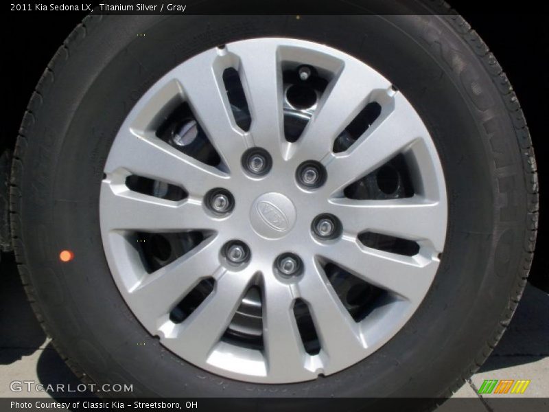 Titanium Silver / Gray 2011 Kia Sedona LX