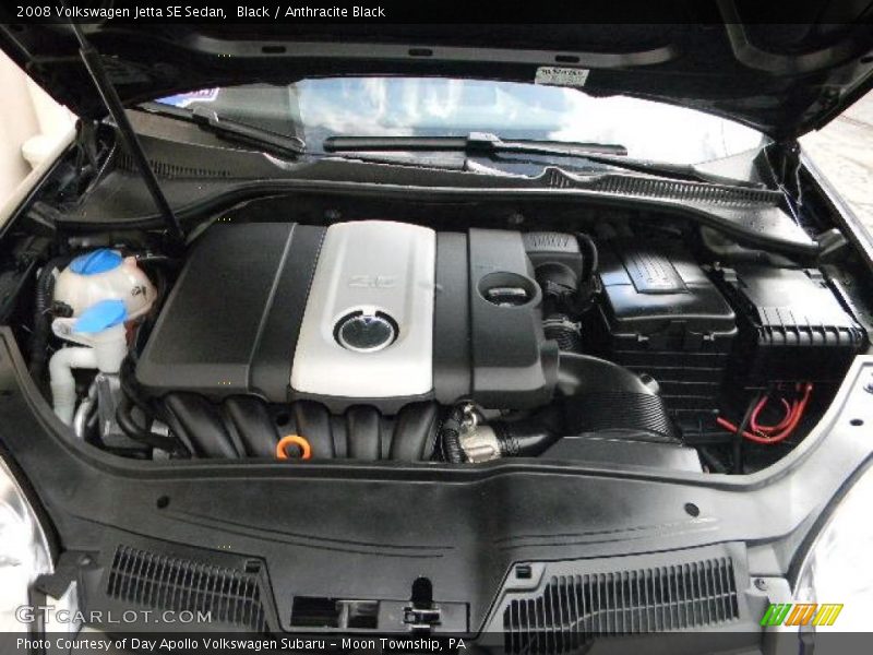 Black / Anthracite Black 2008 Volkswagen Jetta SE Sedan