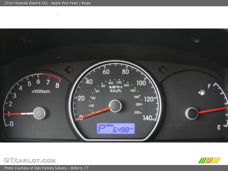  2010 Elantra GLS GLS Gauges