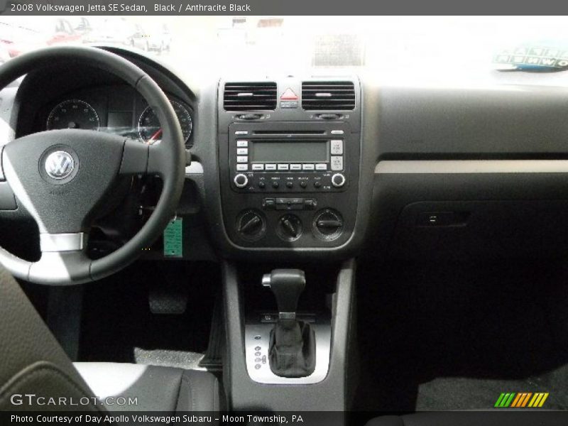 Black / Anthracite Black 2008 Volkswagen Jetta SE Sedan