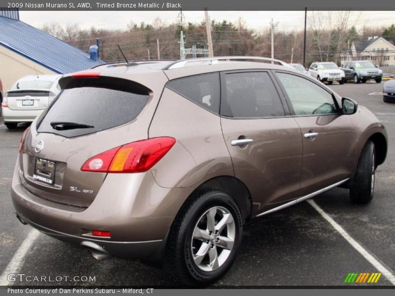 Tinted Bronze Metallic / Black 2009 Nissan Murano SL AWD