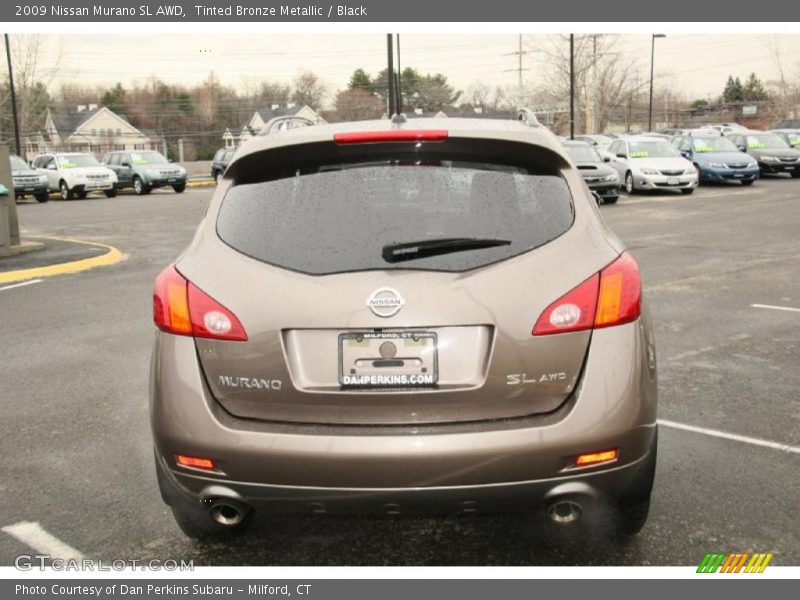 Tinted Bronze Metallic / Black 2009 Nissan Murano SL AWD