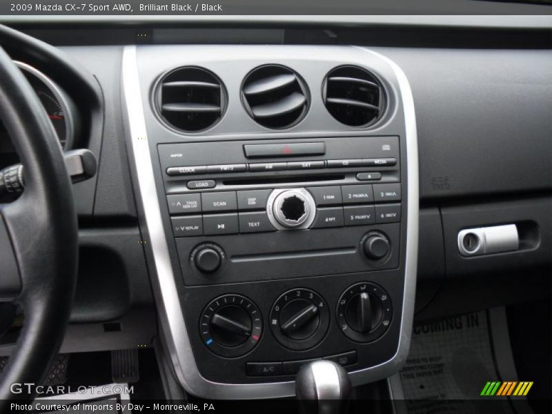 Brilliant Black / Black 2009 Mazda CX-7 Sport AWD
