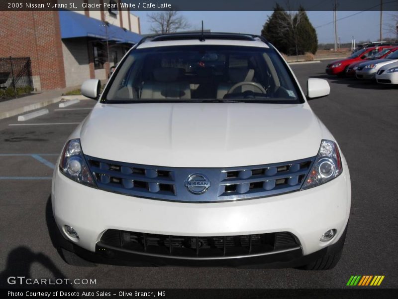 Glacier Pearl White / Cafe Latte 2005 Nissan Murano SL