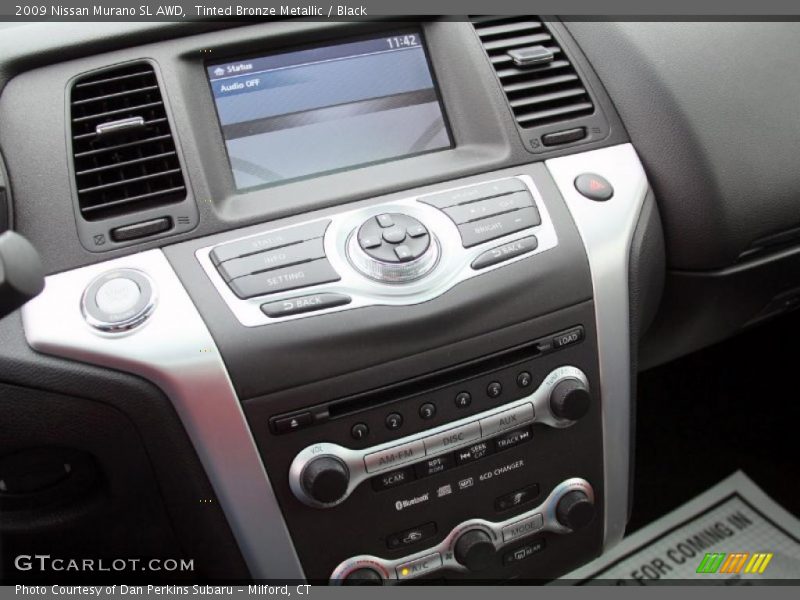 Tinted Bronze Metallic / Black 2009 Nissan Murano SL AWD