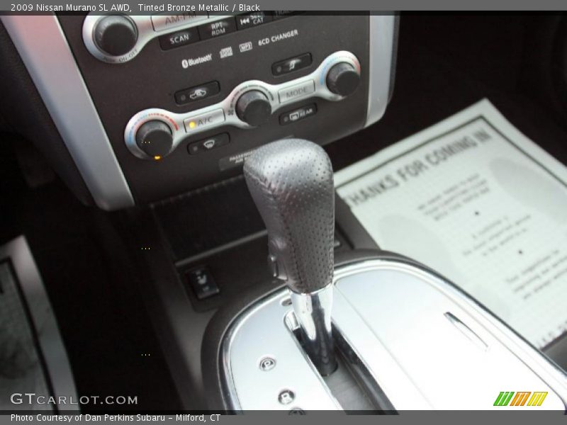 Tinted Bronze Metallic / Black 2009 Nissan Murano SL AWD