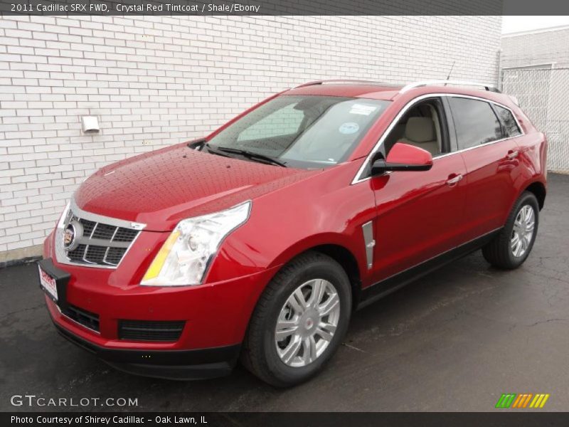 Crystal Red Tintcoat / Shale/Ebony 2011 Cadillac SRX FWD