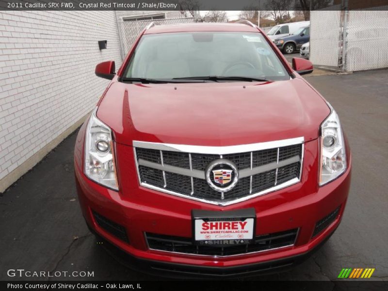 Crystal Red Tintcoat / Shale/Ebony 2011 Cadillac SRX FWD