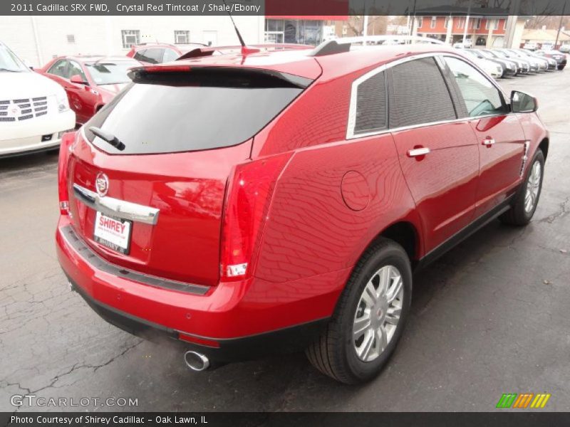 Crystal Red Tintcoat / Shale/Ebony 2011 Cadillac SRX FWD
