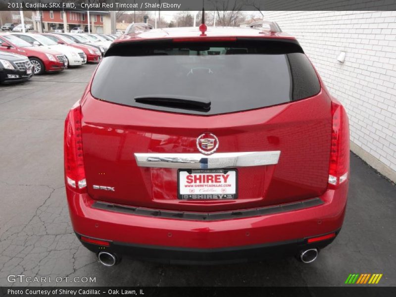 Crystal Red Tintcoat / Shale/Ebony 2011 Cadillac SRX FWD