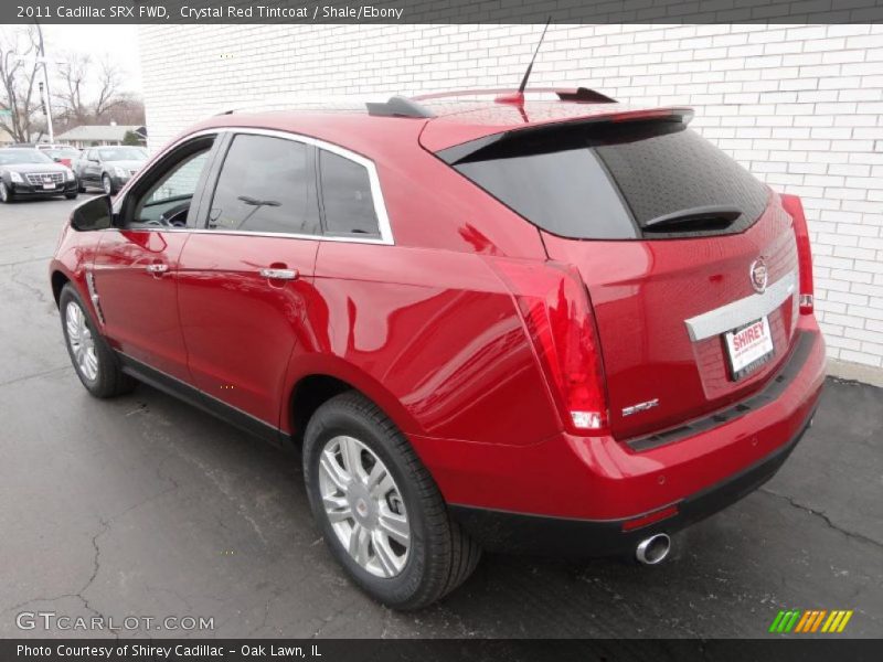 Crystal Red Tintcoat / Shale/Ebony 2011 Cadillac SRX FWD
