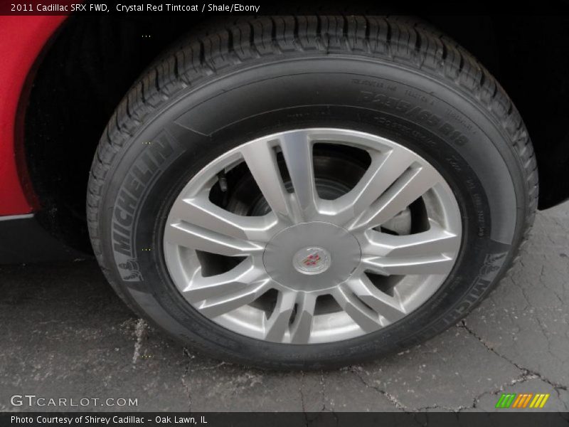 Crystal Red Tintcoat / Shale/Ebony 2011 Cadillac SRX FWD