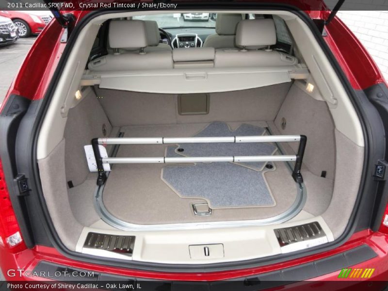 Crystal Red Tintcoat / Shale/Ebony 2011 Cadillac SRX FWD