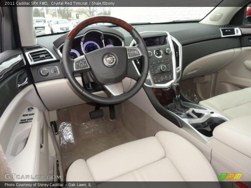 Crystal Red Tintcoat / Shale/Ebony 2011 Cadillac SRX FWD