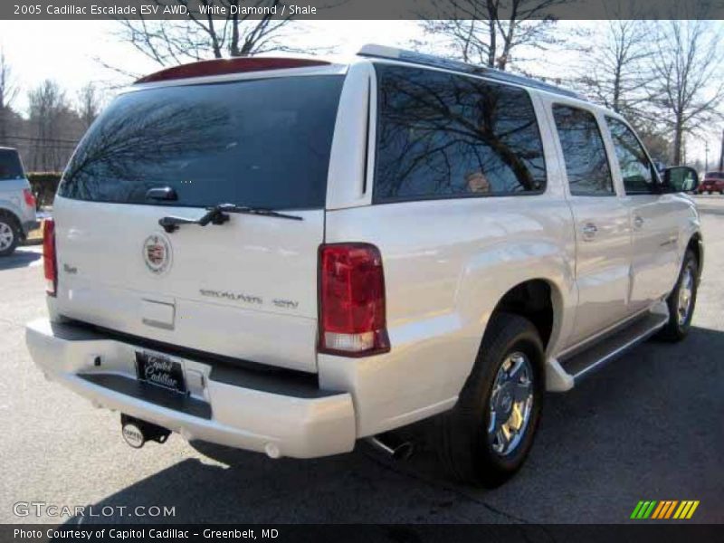 White Diamond / Shale 2005 Cadillac Escalade ESV AWD