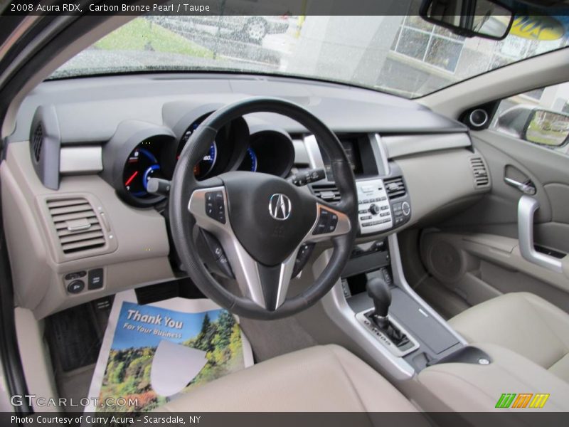Carbon Bronze Pearl / Taupe 2008 Acura RDX