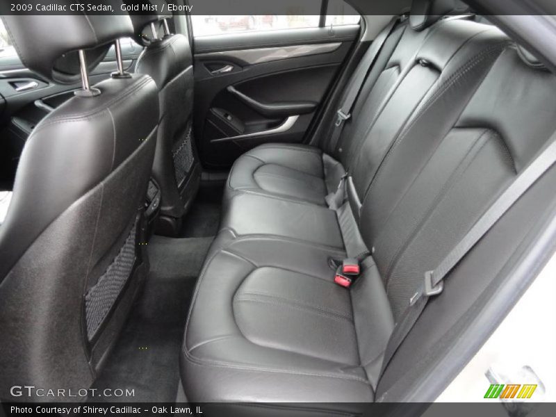 Gold Mist / Ebony 2009 Cadillac CTS Sedan