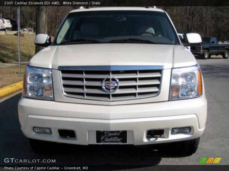 White Diamond / Shale 2005 Cadillac Escalade ESV AWD