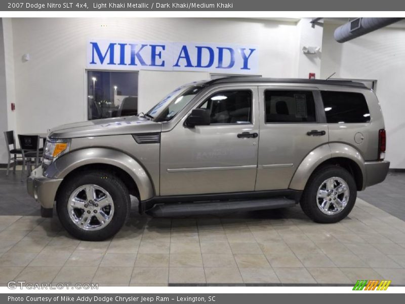 Light Khaki Metallic / Dark Khaki/Medium Khaki 2007 Dodge Nitro SLT 4x4