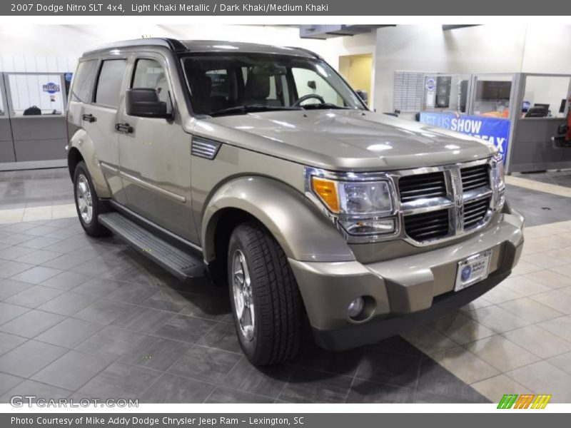 Light Khaki Metallic / Dark Khaki/Medium Khaki 2007 Dodge Nitro SLT 4x4