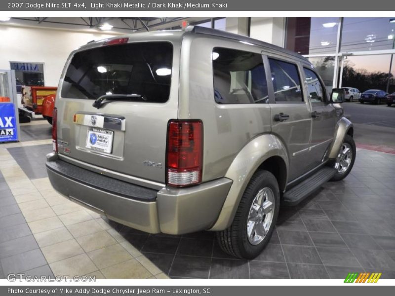 Light Khaki Metallic / Dark Khaki/Medium Khaki 2007 Dodge Nitro SLT 4x4