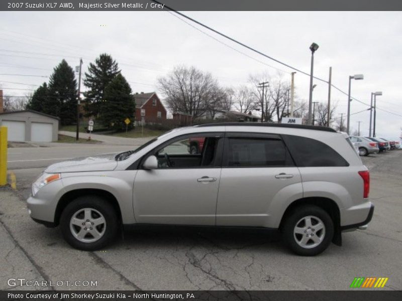 Majestic Silver Metallic / Grey 2007 Suzuki XL7 AWD