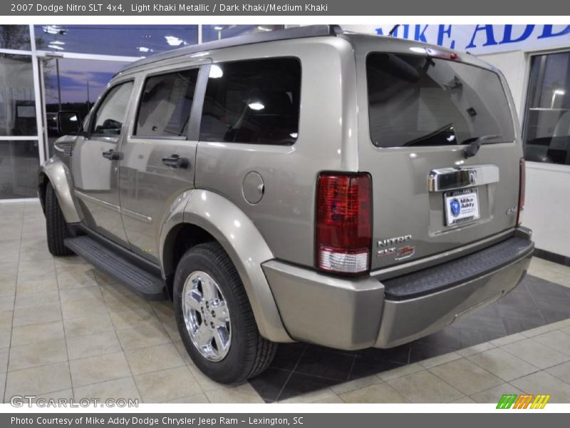 Light Khaki Metallic / Dark Khaki/Medium Khaki 2007 Dodge Nitro SLT 4x4