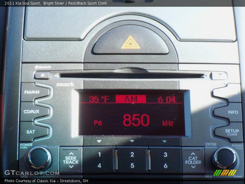 Controls of 2011 Soul Sport