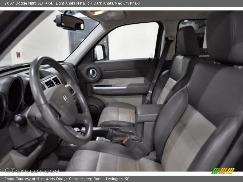 Light Khaki Metallic / Dark Khaki/Medium Khaki 2007 Dodge Nitro SLT 4x4
