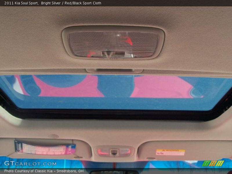 Sunroof of 2011 Soul Sport