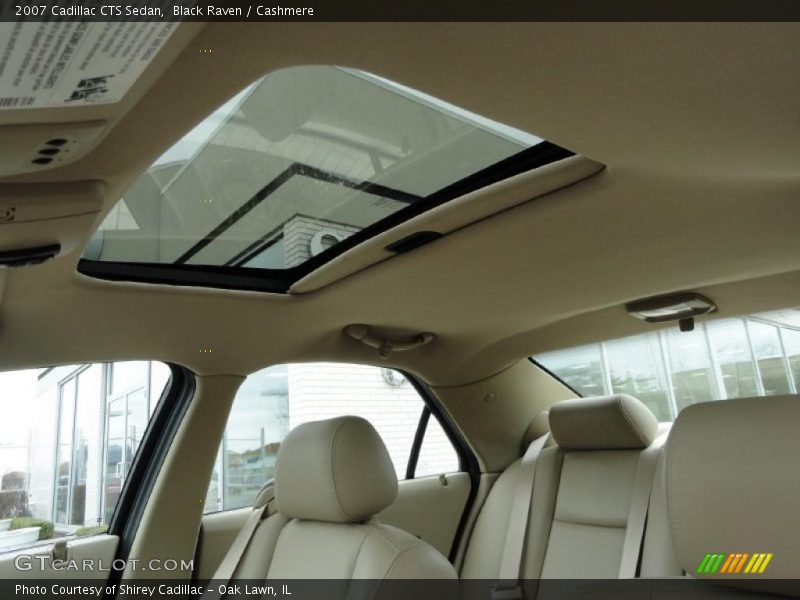 Black Raven / Cashmere 2007 Cadillac CTS Sedan