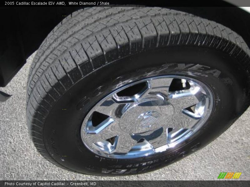 White Diamond / Shale 2005 Cadillac Escalade ESV AWD