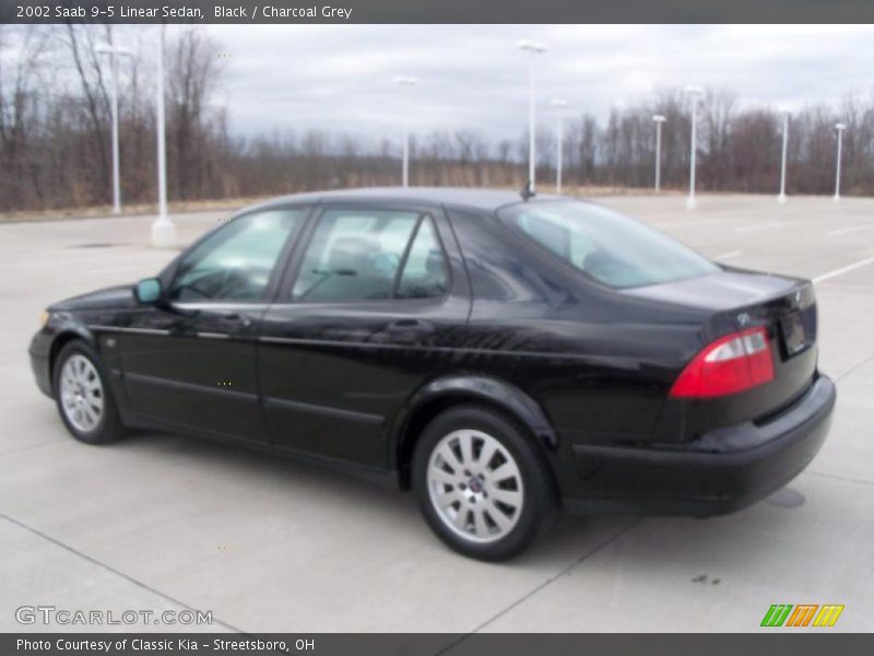 Black / Charcoal Grey 2002 Saab 9-5 Linear Sedan