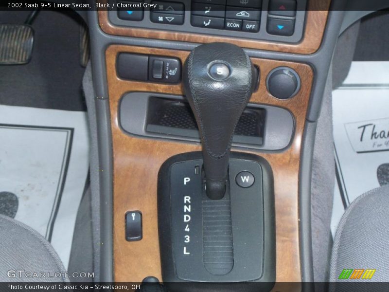  2002 9-5 Linear Sedan 4 Speed Automatic Shifter